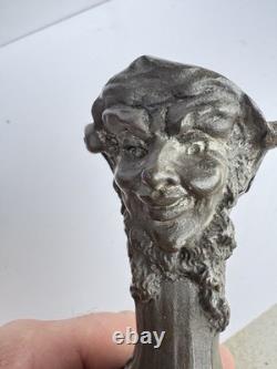 Friedrich GOLDSCHEIDER & Sylvain Kinsburger Art Nouveau Pichet signé Ancien