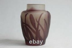 GALLÉ Émile Vase multicouche Art nouveau (43700)