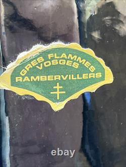 GRÈS FLAMMÉS de RAMBERVILLERS ART NOUVEAU dans les VOSGES Vase Réf N. 1