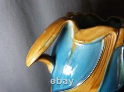 Garniture de cheminée Art Nouveau Faïence ORCHIES 3 vases OLD L'Herminé-Declercq