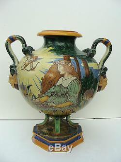Ginori Art Nouveau Vase