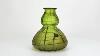 Glasfabrik Elisabeth Pallme K Nig Threaded Art Nouveau Vase Antiques Emporium Glass Collection