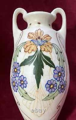 Gouda Arnhem Vase Jugendstil Jugend Holland Netherlands Art Nouveau Pays Bas