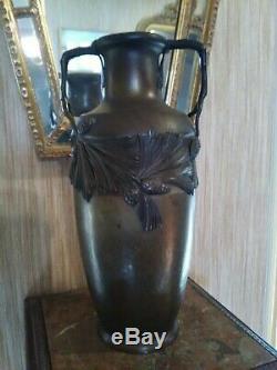 Grand Vase Art Nouveau Jugendstil 1900