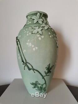 Grand Vase Céramique Art Nouveau Edmond Lachenal Fin XIX°
