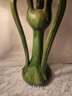 Grand Vase En Ceramique Art Nouveau