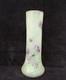 Grand Vase Legras émaillé décor violettes art nouveau verrerie Montjoye