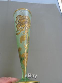 Grand Vase cornet art nouveau LEGRAS MONT JOYE