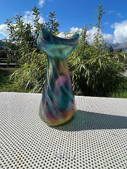 Grand vase 1900 Bohème verre Johann Loetz art nouveau, Bohemian glass Jugendstil