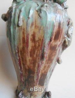 Grand vase en Grès flammé Art Nouveau Dalpayrat