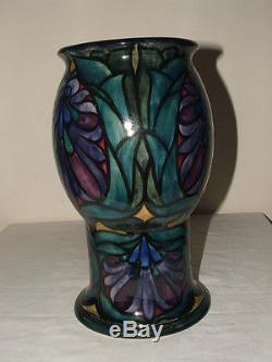 Hancock & Sons Art Nouveau George Cartlidge Morrisware Rare Vase Truly Stunning