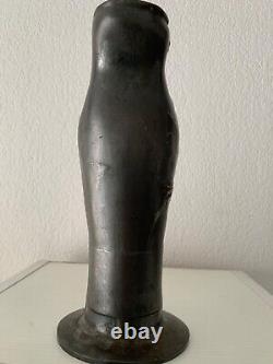 HUGO LEVEN pour Kayserzinn Vase Art Nouveau N 4678. 1900