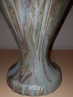 Hector Guimard immense vase en gres d'epoque art nouveau