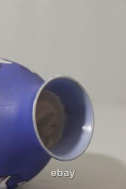 Hoyerswerda Glasbruk vase Art Nouveau opaline peinte Allemagne circa 1920