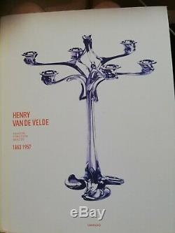 Incroyable vase Art nouveau Henry Van de Velde Jean Langlade