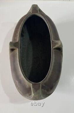 Jardiniere Vase en céramique grès signé DENBAC 1900 Art Nouveau Collection DECO