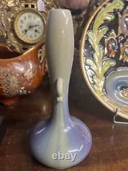 Jean Massier Vallauris vase Gourde art nouveau Coloris Minérales