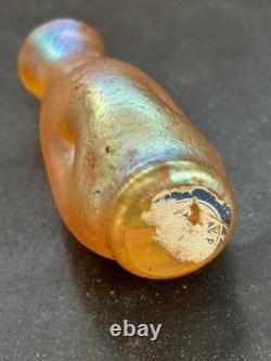 Johann LOETZ 1 Vase Miniature Irisé ou Tabatière. Art nouveau. Rare
