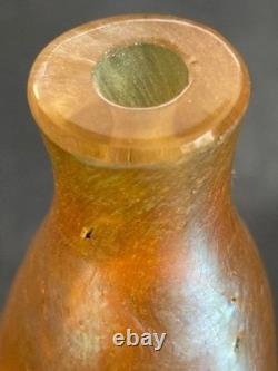 Johann LOETZ 1 Vase Miniature Irisé ou Tabatière. Art nouveau. Rare