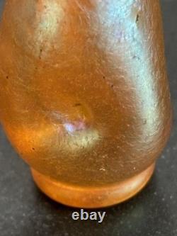 Johann LOETZ 1 Vase Miniature Irisé ou Tabatière. Art nouveau. Rare