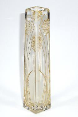 Josef Riedel Polaun Vase Art Nouveau Vers 1900