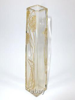 Josef Riedel Polaun Vase Art Nouveau Vers 1900