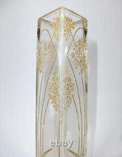 Josef Riedel Polaun Vase Art Nouveau Vers 1900