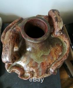 Joseph Massé vase art nouveau ceramique 1900 dlg pointu jouve carries