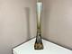 LEGRAS Long Vase Soliflore en Verre a Décor Emaillée Signé 40 cm Art Nouveau