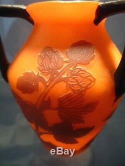 LOETZ-RICHARD vase art nouveau pate de verre-daum, gallé-schneider, muller, argy