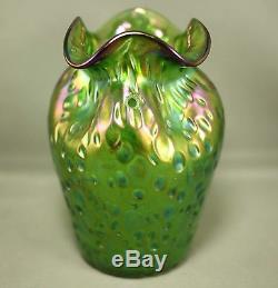 LOETZ beau petit vase avec monture Art Nouveau