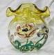 Legras Enamelled Glass Vase Emaille Fleurs Pavots Art Nouveau Jugendstil 19eme