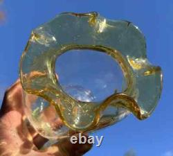 Legras Enamelled Glass Vase Emaille Fleurs Pavots Art Nouveau Jugendstil 19eme
