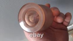 Legras/Montjoye / Paire de vases en verre émaillé Art Nouveau