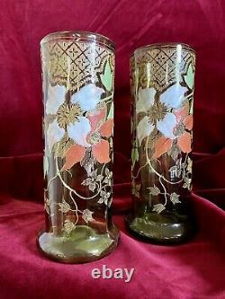 Legras Paire de vases Art Déco / Art Nouveau