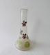 Legras petit vase bouquetier violettes art nouveau verrerie Montjoye Saint denis