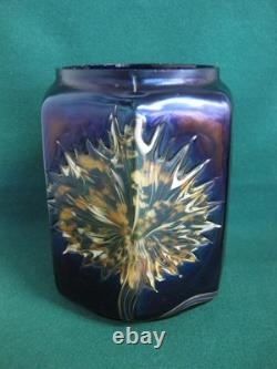 Loetz Kralik Pallme König Art Nouveau vase Poschinger boîte à biscuits ca