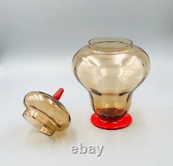 Loetz Tango vase Michael Powolny Design Art Nouveau Jugendstil Czech glass hrnec