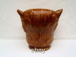 Lucien Arnaud école de carries vase grès Art Nouveau Saint Amand en Puisaye