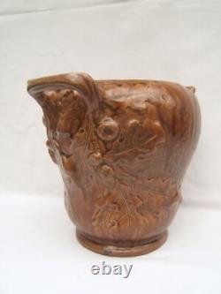 Lucien Arnaud école de carries vase grès Art Nouveau Saint Amand en Puisaye