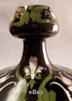 Lunéville Superbe grand vase Art Nouveau K G Keller et Guerin