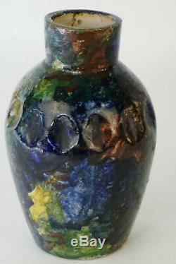 MAX CLAUDET (1840-1893) VASE EN GRES, ceramic art deco, pottery art nouveau