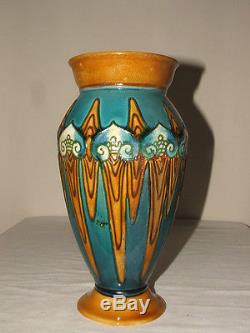 MINTONS SECESSIONIST ART NOUVEAU NO 1 VASE DESIGNED BY JOHN WADSWORTH STUNNING
