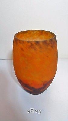 MULLER Frères LUNEVILLE- Vase Art nouveau Vier JUGENDSTIL vasen