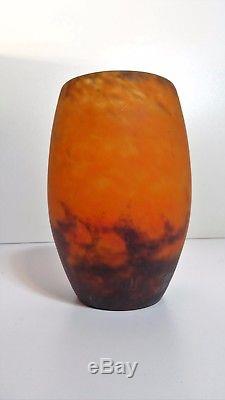 MULLER Frères LUNEVILLE- Vase Art nouveau Vier JUGENDSTIL vasen