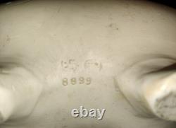Magnifique Paire Vase Jardinières Biscuit Porcelaine 1900 Allemande Art Nouveau