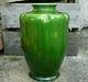 Magnifique vase Art Nouveau Belle émaillage de couleur verte