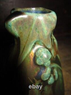 Montieres Art Nouveau Vase Irise