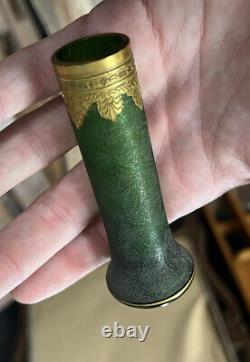 Montjoye, Legras et cie vase verre impérial ou verre du Nil époque Art Nouveau