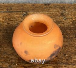 Muller frères a Luneville vase en verre marmoréen époque art nouveau